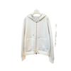 Early Autumn Women's Knitted Jacquard Zip-Up Hoodie – Double-Sided, Loose Fit, High-Quality