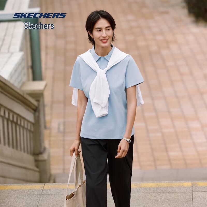 

Skechers Women s Breathable Quick-Dry Casual Polo Shirt P226W177 L 100