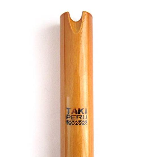 [QUENA TAKI PERU 40cm] Peruvian-made TAKI Quena 'G Key' Long Type, Clear Finish
