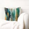 Vintage Art Tree & Floral Pattern Polyester Pillow Cover - Decorative Cushion Case for Home Sofa, Bedroom and Living Room Decor