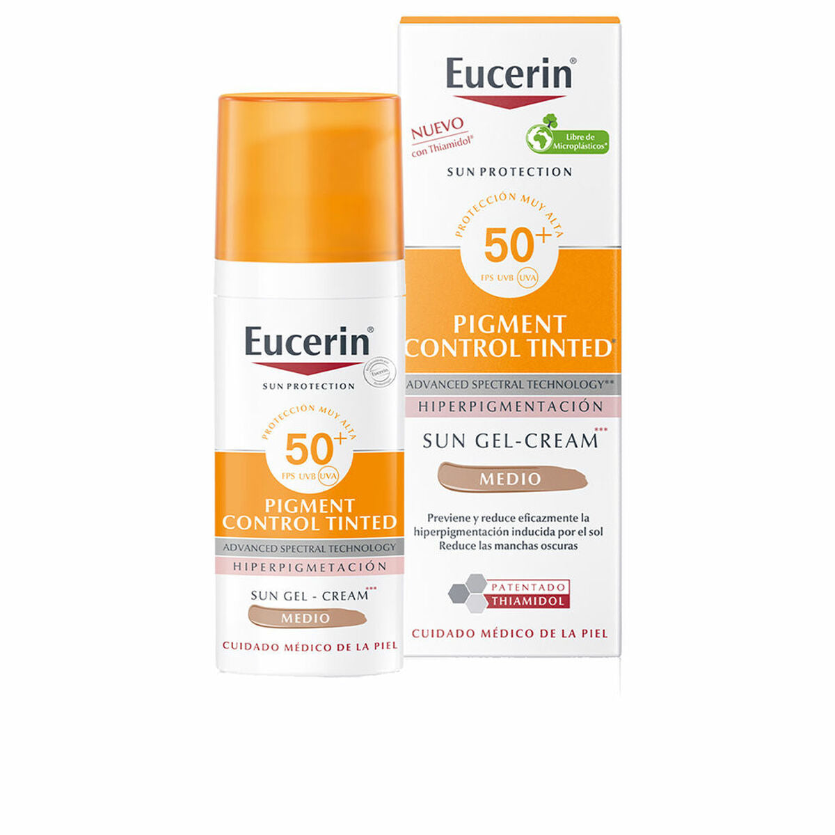 

Солнцезащитный крем для лица Eucerin Sun Protection Medium Spf 50 50 мл