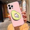 Handyhülle Für iphone 17ProMax Air 16 15 14 13 Pro Max 15 16 Pro 15Plus Kunst Lustige Avocado Frucht