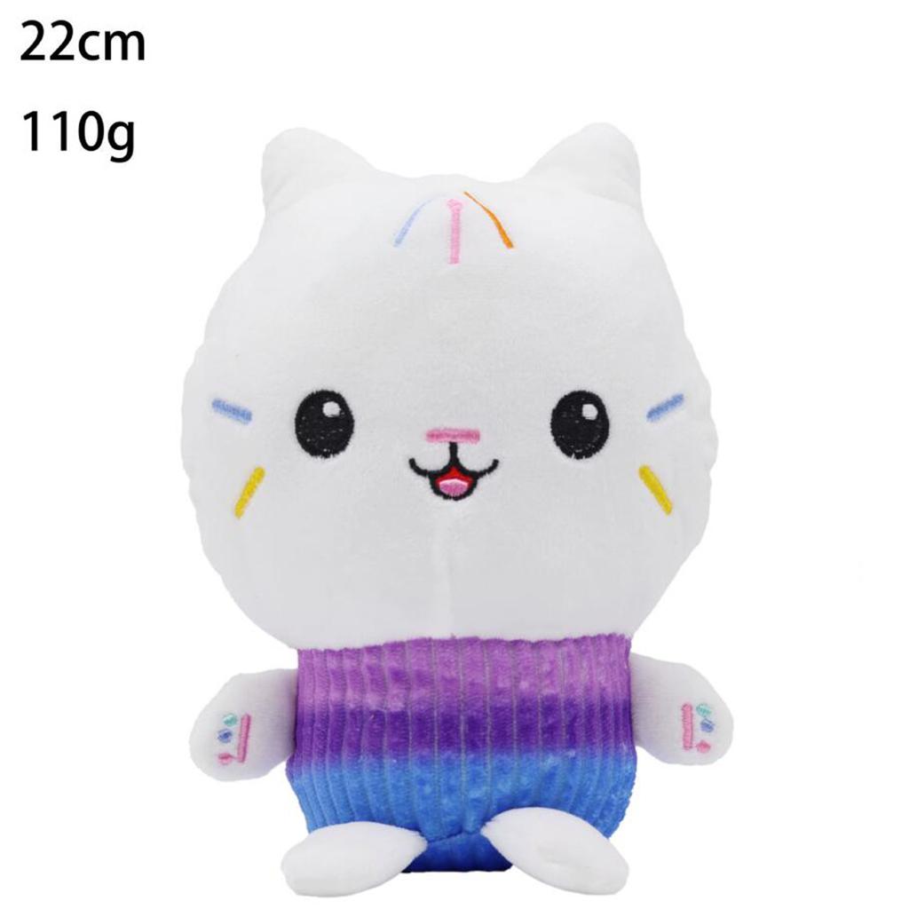 2025 New Style Gabby Dollhouse Plush Toy Mercat Cartoon Stuffed Animals Mermaid Cat Plushie Doll Kids Birthday Christams Gifts