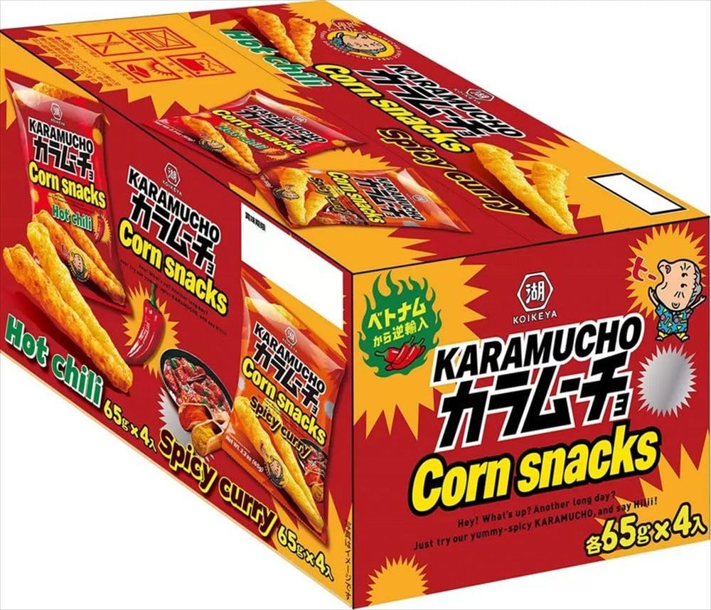 

Кукурузные снеки Koikeya Karamucho 65 г x 8 пакетов