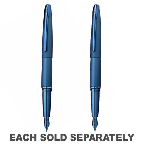 Cross Cross ATX Sandblast Fountain Pen (Dark Blue)