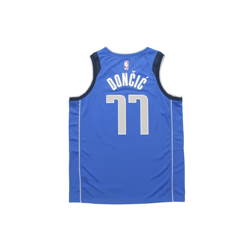 Nike Luka Doncic NBA Swingman Jersey Dallas Mavericks No. 77 Men Jersey Blue 864469-487