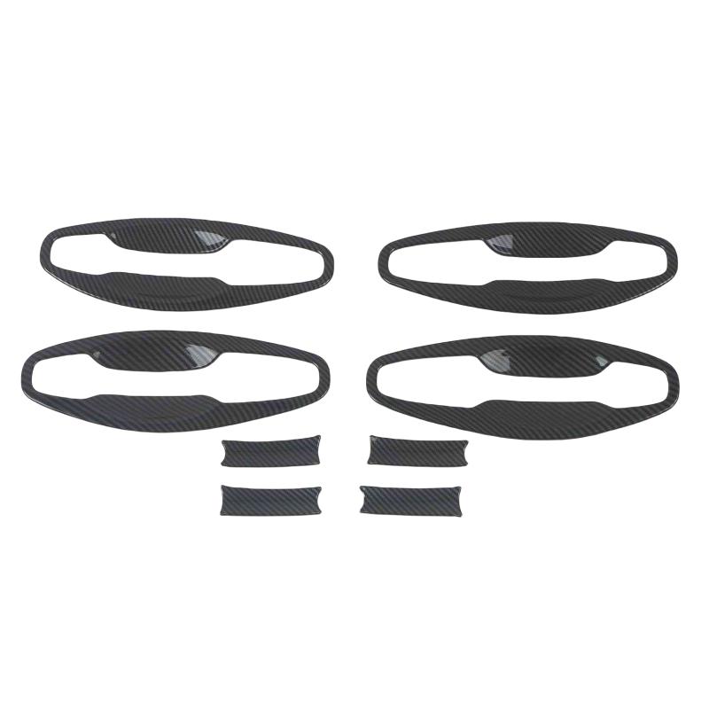 For Honda Freed GB5 GB6 GB7 GB8 2016- Carbon Fiber Chrome Car Side Door Handle Cover Trim Sticker Styling Auto Accessories