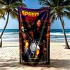 Michael Jackson Style Beach Towel High Absorbency & Quick-Dry Comfortable Lightweight Perfect for Traveling Yoga Camping and Swimming