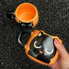 Drinking cup girls creative cat couple cup home mug male office ceramic breakfast cup