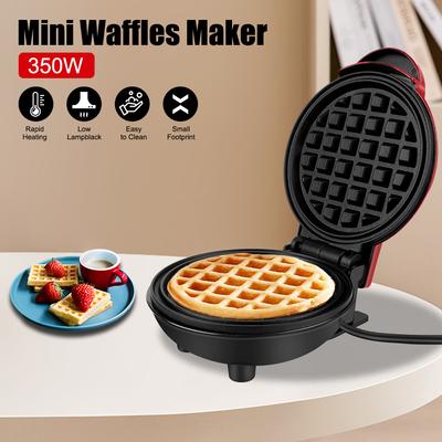 Formy do gofrów śniadaniowych Mini elektryczna gofrownica Wtyczka EU Mini garnek do gofrów Piekarnik do ciasta jajecznego Piekarnik do ciasta jajecznego bąbelkowego Patelnia do ciasta jajecznego Maszyna do eggettes Naczynia do pieczenia