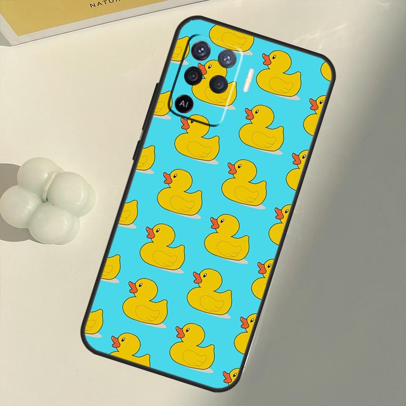 Husă Rață Galbenă Pentru OPPO A74 A94 A54 A1K A15 A16 A52 A72 A83 A91 A93 A53S A5 A9 A31 A53 2020