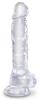 King Cock Transparent Dildo 18 X 4.7cm - King Cock - TRANSPARENT DILDO