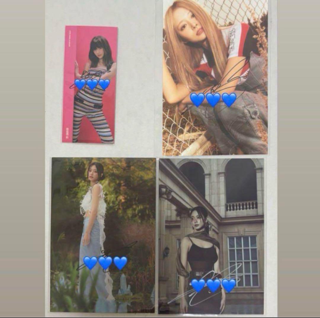 

[USED] TWICE abouTZU Tzuyu autographed postcard autographed by hand America