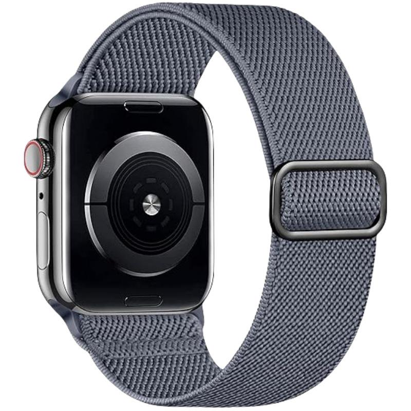 

Плетеный нейлоновый ремешок для Apple Smart Watch с регулируемой скользящей пряжкой для всех серий 38mm/40mm/41mm no package