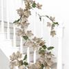 DIY Craft Artificial Maple Leaf Garland Hanging Vine Fall Foliage Garland  Indoor Winding Decor