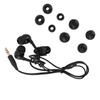 Water Proof Earphone 40cm Short Cord 3.5mm Plug IP68 In Ear Earbuds with 8 Eartips for Swimming Surfing Running