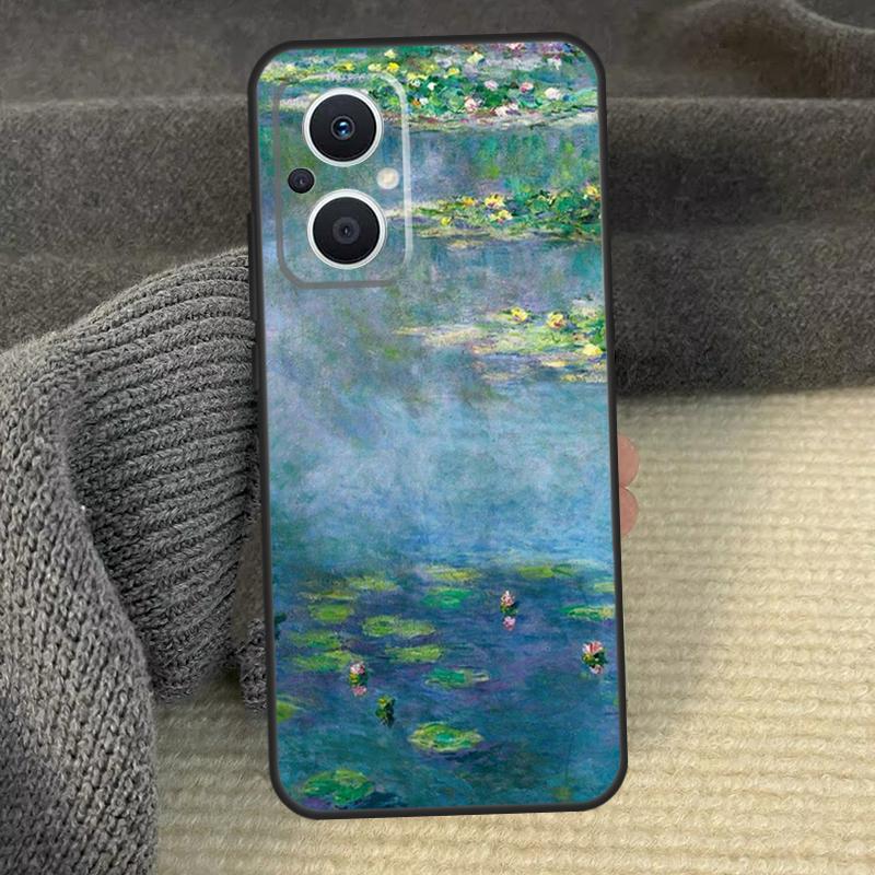 Claude Monet Art Painting Phone Case For OPPO Reno 12F 12 13 F 11 8T 7 8 10 Pro OPPO Find X5 Lite X3 X6 X8 Pro Cover