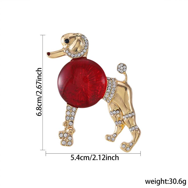 1PC Rhinestone Baroque Style Bear Shrimp Shape For Women Girls Animal Brooches Vintage Coat Suit Accessories Elephant Frog