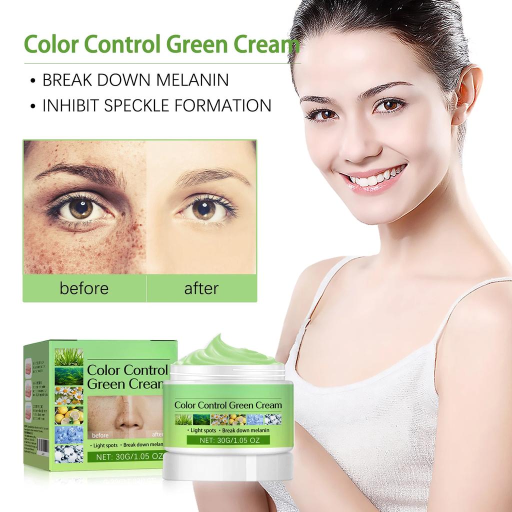 Color Control Green Cream for Freckles Decomposition Pigment ...