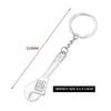 Creative Tool Wrench Spanner Key Chain Ring Keyring Metal Keychain Adjustable