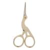 Sharp Tip Crane Shape Scissors Stainless Steel Sewing Scissors Dressmaker Shears  For Embroidery