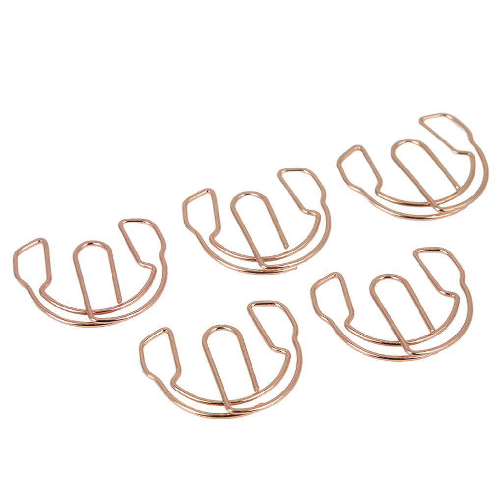 20Pcs Small  Clips  Gold  Rustproof Metal Multifunction Headset Design  Clips