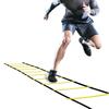 GHB Ladder Training Ladder for Baseball and Soccer - 3m, 5m, 6m, 9m (6, 9, 12, 21 Pieces) - Includes Storage Bag - Speed Ladder for Explosive Power,