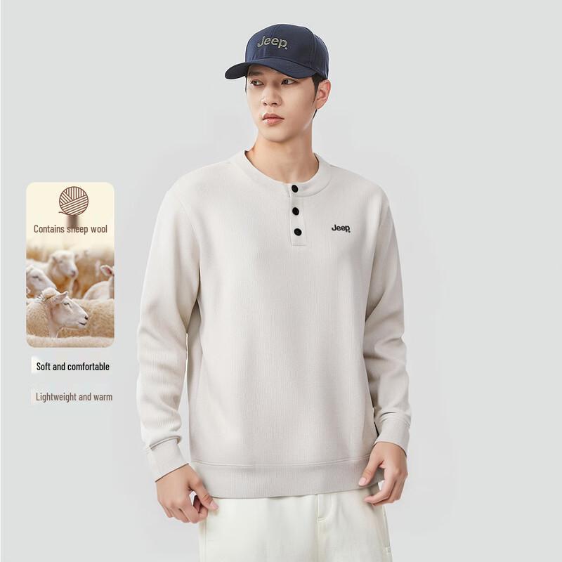 JEEP Men s Casual Comfort Pullover Sweatshirt XL