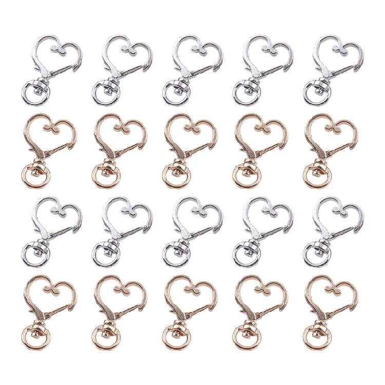 

Pack of 20 Rotating Keyrings Ideal for Busy Individuals Seeking Efficient Key Solution and Fashionable Touches