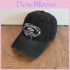 Street Dance Cap With Embroidered Letters And Wide Brim For Summer Sunshade