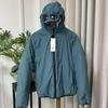 Trendy Brand Hooded Eyewear Jacket with Cotton Padding - Warm and Stylish