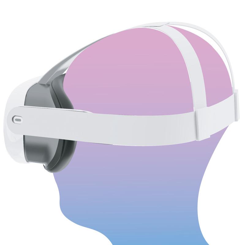Face Cover for Meta Quest 3 Replacement VR Headset Face Protective Cover Blackout Eye Mask for Quest 3 Silicone Cover Pads