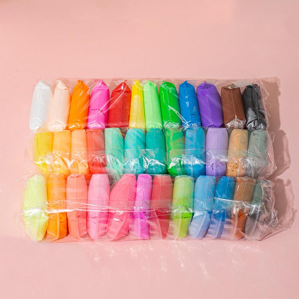 12/24/36pcs Color Clay Air-dried Clay Set DIY Crafts Ultra Light Plastic Clay for Friends Children Gifts