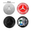 57MM ABS Copertura Decorativa Originale per Cofano Anteriore Auto Accessori di Modifica Per MERCEDES BENZ W203 W204 W205 W209 W210 W211 W212 W176