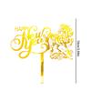 Chinese New Year Cake Toppers 2D Acrylic Year Of The Horse Birthday Supplies Holiday Cupcake Toppers For Birthday Parents Kids
