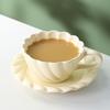 High-Value Ceramic Cup Hotel Restaurant Coffee Cup Saucer Set Office Household Milk Cup Water Cup Breakfast Cup