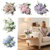 Multicolor Hydrangea Artificial Flowers 5 Forks Bridal Bouquet NEW Floral Arrangement  Gift