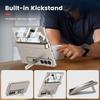 NINKI for Samsung Galaxy Z Fold 6 Case with S Pen & S Pen Holder & Adjustable Kickstand, Z Fold6 Case Magnetic Hinge Screen Protector Galaxy Fold 6