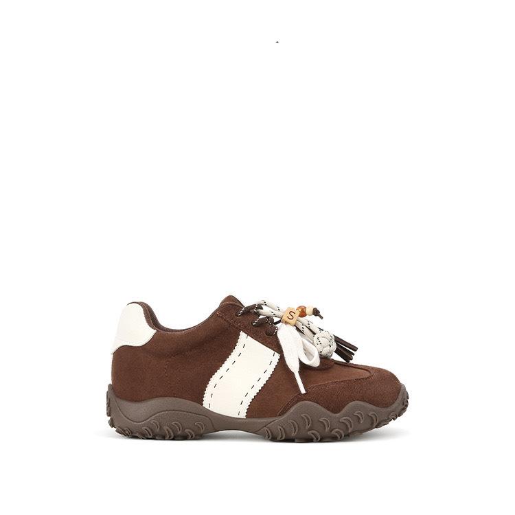 Cowhide~ Grape mother new color, 8cm inner height increase crescent thick-soled mandarin duck shoelaces sports and leisure shoes women's training s