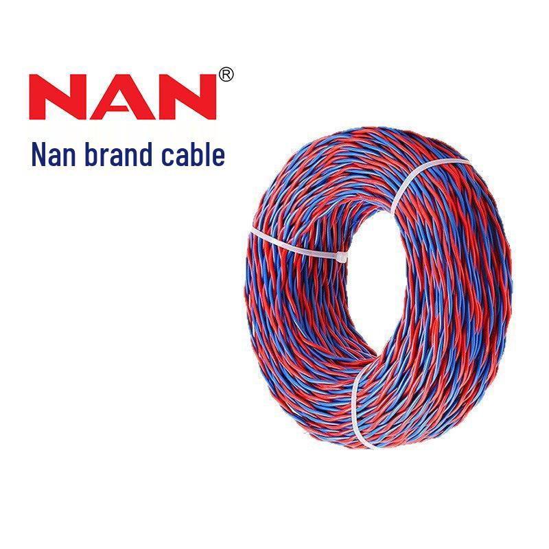 RVS Fire-Resistant Twisted Pair Wire, 2 Core, 0.75-6 sq mm, Pure Copper, Stranded & Flexible