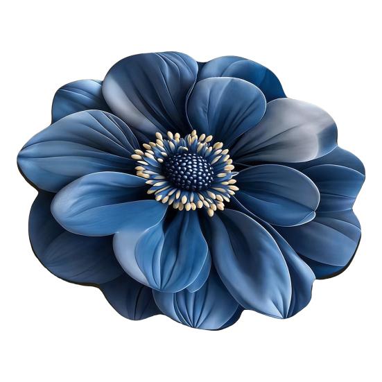 Dish Drying Mat Realistic Flower Designs Diatomaceous Earth Quick Drying Mat Absorbent Heat Insulating Mat for Kitchen Counter Dining Table