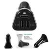 Premium 3 Port Car Charger Adapter With High-speed Usb Ports And Compact Design