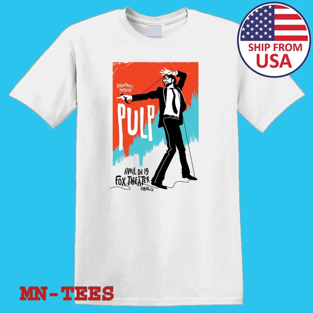 Common People Pulp Jarvis Cocker White Size S-5XL S