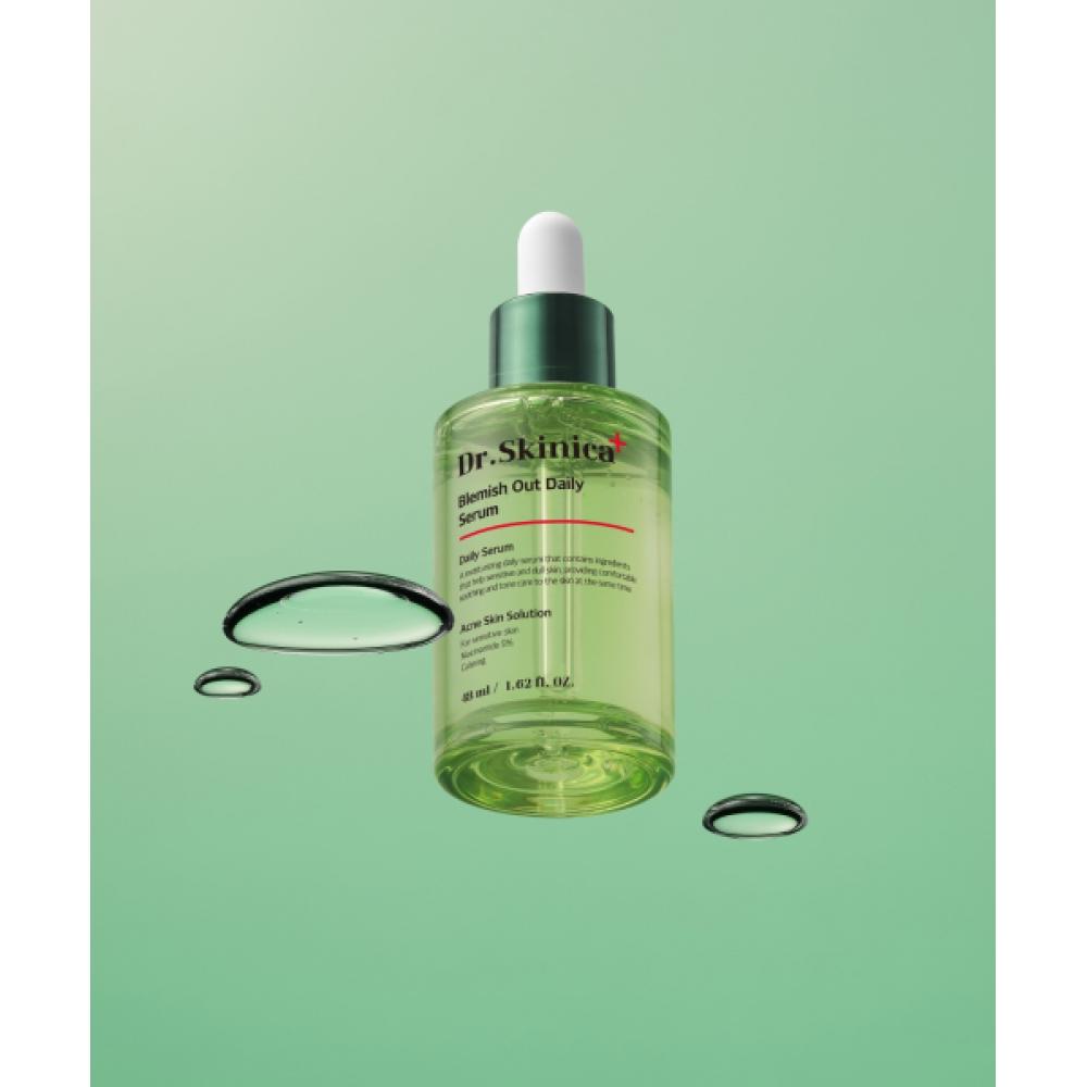 Jaminkyung Dr. Skinica Plus Trouble Out Serum 2 Types  Peeling Serum 34ml+ Daily Serum 48ml 