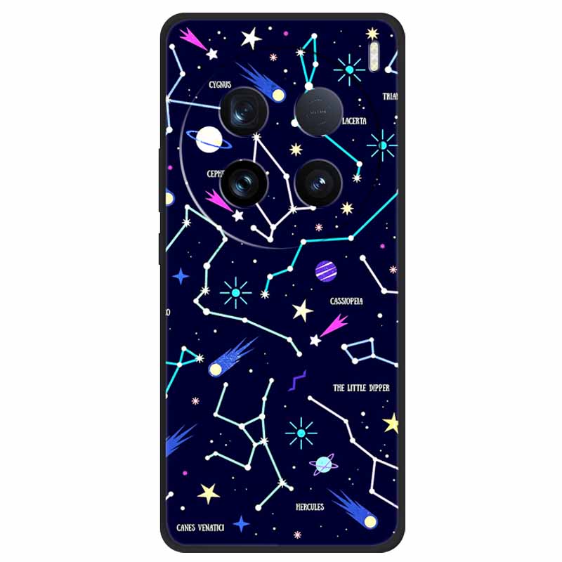 For Vivo X100 Ultra Case Soft Silicone Owl Cat Fashion Back Cover For X100 Pro 5G Cases Printed Lovely Shockproof X100 Ultra Pro