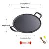 Lilang Cast Iron Multi-Functional Frying Pan