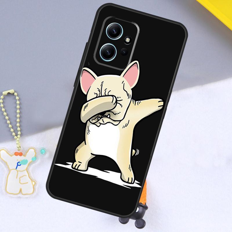 Funny french bulldog Case For Xiaomi Redmi Note 14 13 9 10 11 12 15 Pro Plus Cover For Redmi 15 C 13C 12C 10C 14C