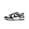 Dunk Memory Fragment Abrasion Resistant Low Top Skateboard Shoes Unisex Black White HF5441-100(Team619-)