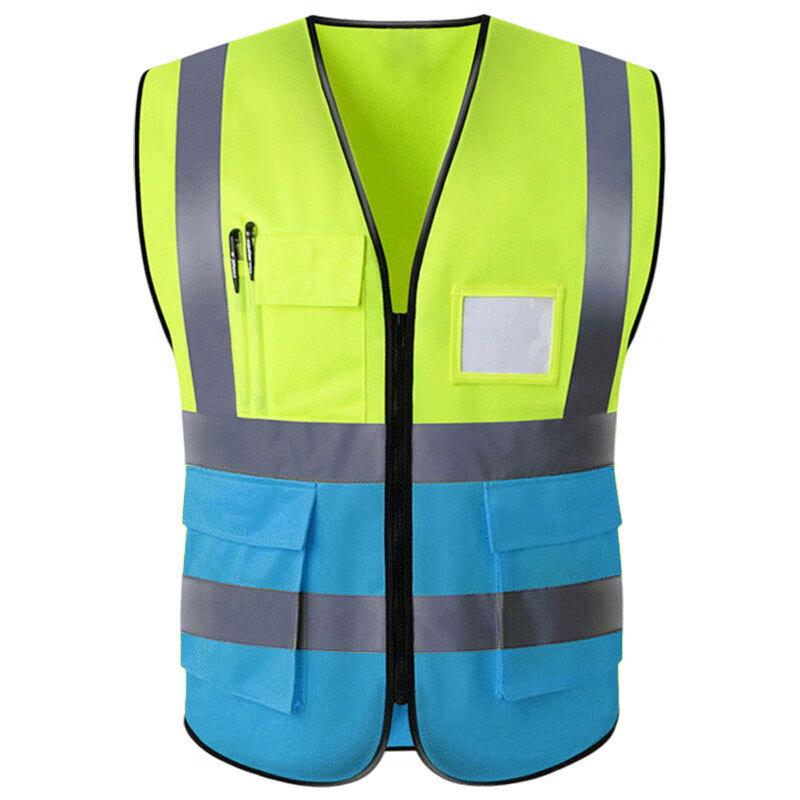 Multi-Pocket Reflective Safety Vest