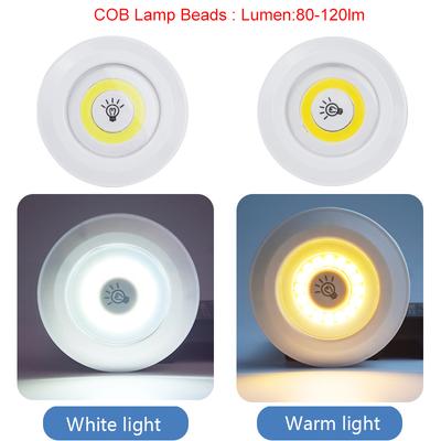 Wireless Remote Control Under Cabinet Kitchen Light Battery Powered Cupboard Wardrobe Closet Lamp LED Night Light for Bedroom